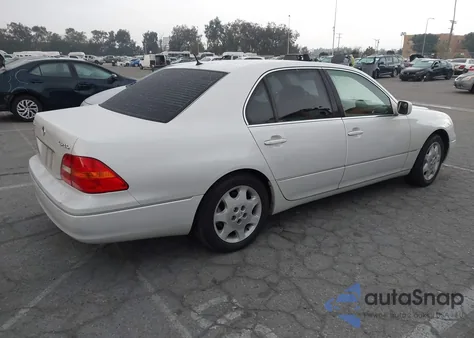 2001 Lexus Ls 430 из США, поврежденный, VIN JTHBN30FX10019462
